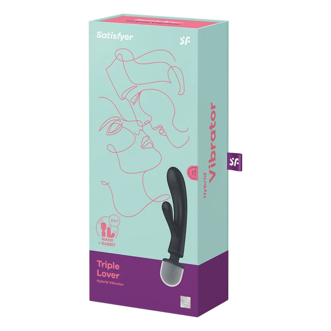 Vibromasseur Rabbit Silicone Étanche Double Stimulation