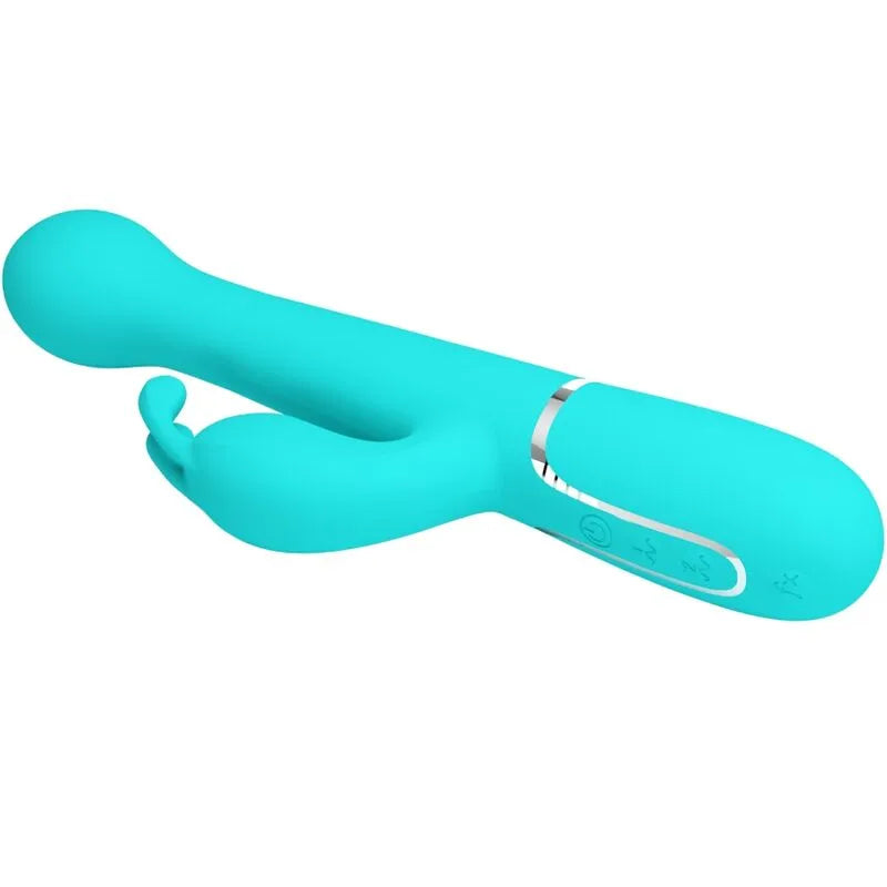 Vibromasseur Rabbit Silicone Violet Usb