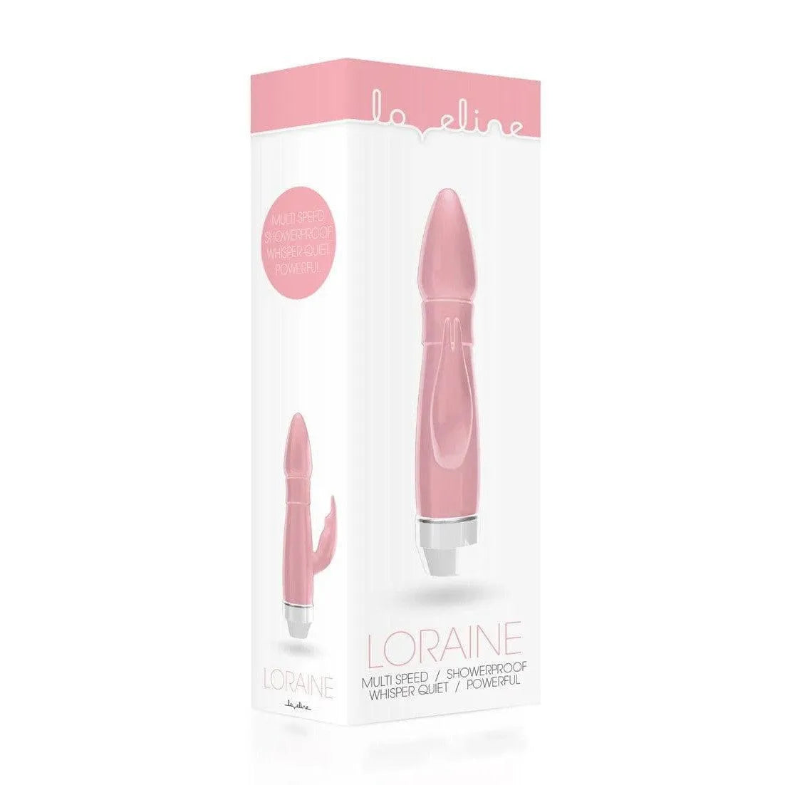 Vibromasseur Rabbit Étanche Rose Multi-Vitesses Sans Phtalate
