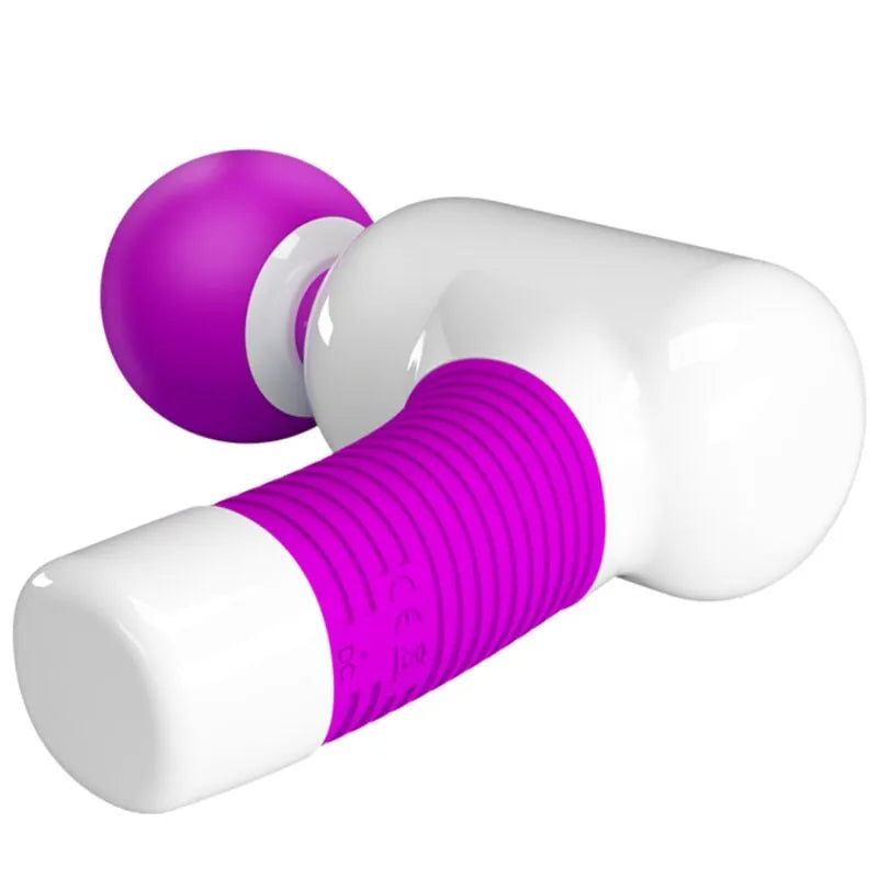 Vibromasseur Rechargeable Silicone Violet Puissant