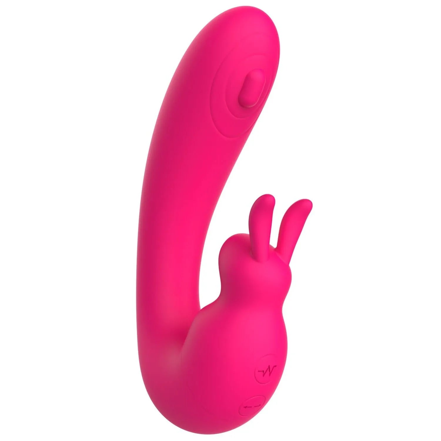 Vibromasseur Rose 2 En 1 Stimulation Point-G Et Clitoris