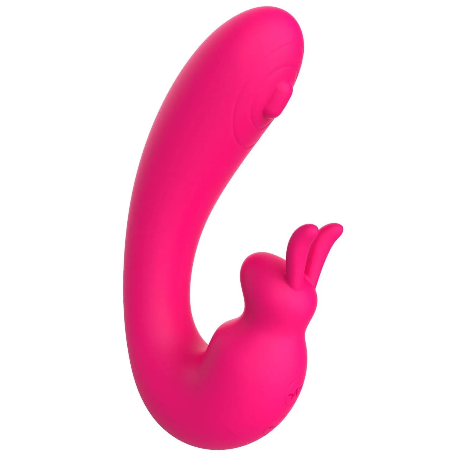Vibromasseur Rose 2 En 1 Stimulation Point-G Et Clitoris