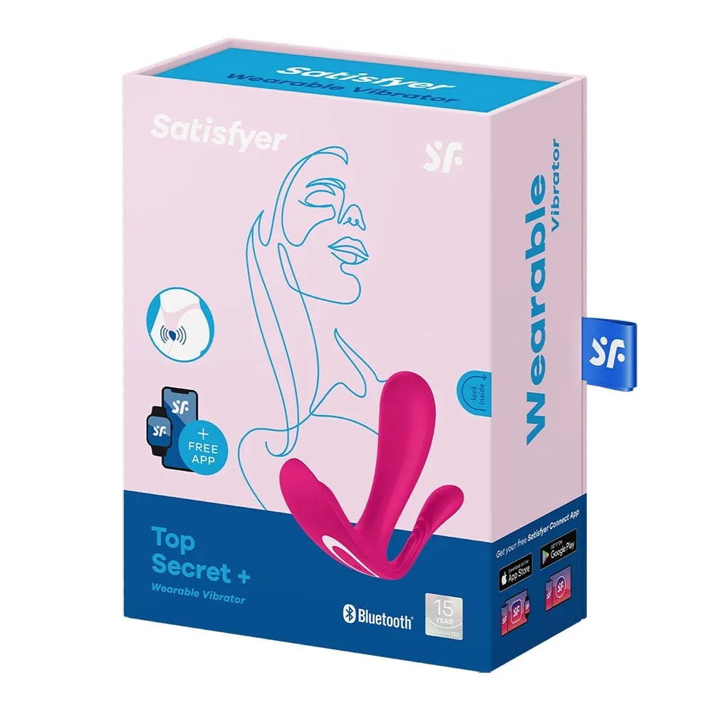 Vibromasseur Rose En Silicone 3 En 1 Avec Application
