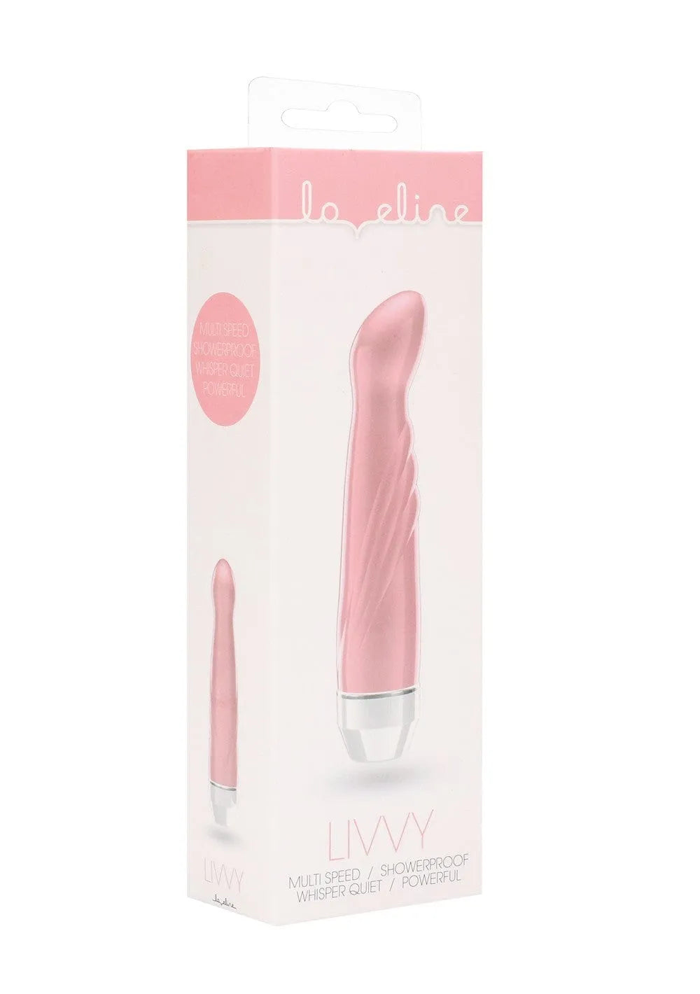 Vibromasseur Rose Multi-Vitesses Stimulation Point G Étanche