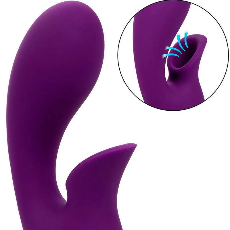 Vibromasseur Silicone Aspiration Clitoridienne Rechargeable