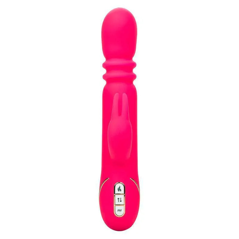 Vibromasseur Silicone Chauffant Triple Action