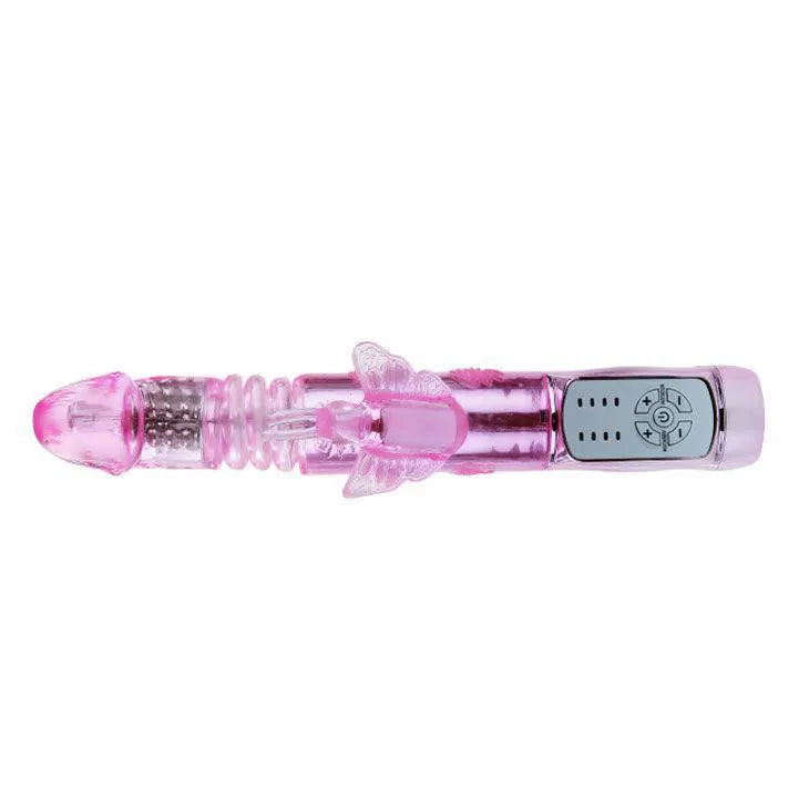 Vibromasseur Silicone Double Stimulation Rechargeable