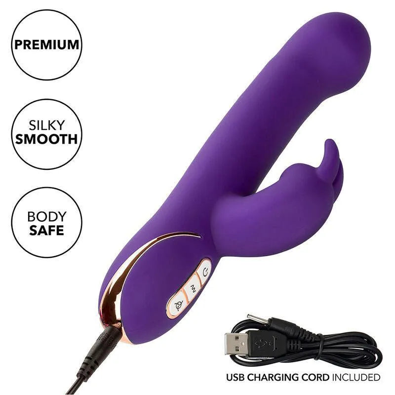 Vibromasseur Silicone Jack Rabbit 7 Fonctions