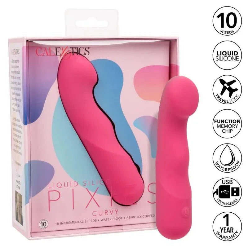 Vibromasseur Silicone Liquide 10 Vitesses