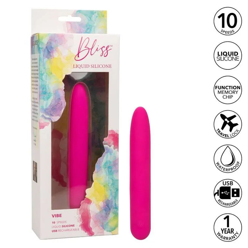 Vibromasseur Silicone Liquide 10 Vitesses