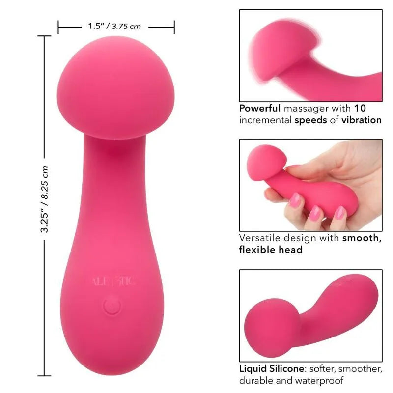 Vibromasseur Silicone Liquide Double Face Rechargeable