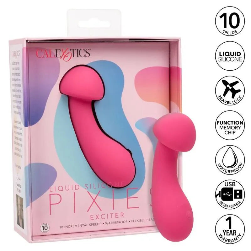 Vibromasseur Silicone Liquide Double Face Rechargeable
