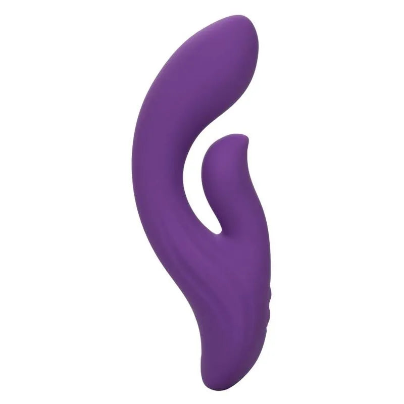 Vibromasseur Silicone Liquide Double Moteur Courbé