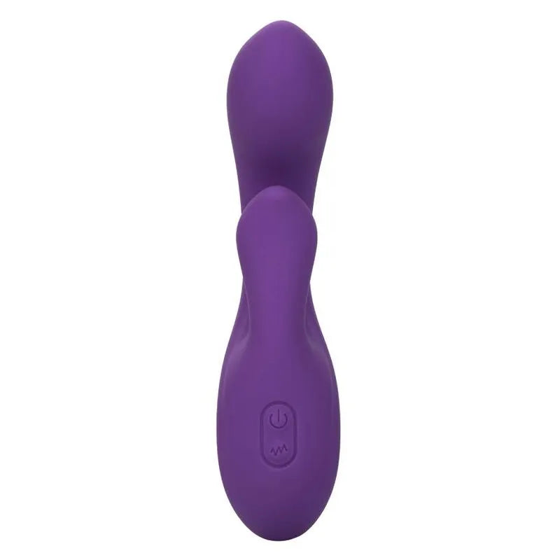Vibromasseur Silicone Liquide Double Moteur Courbé