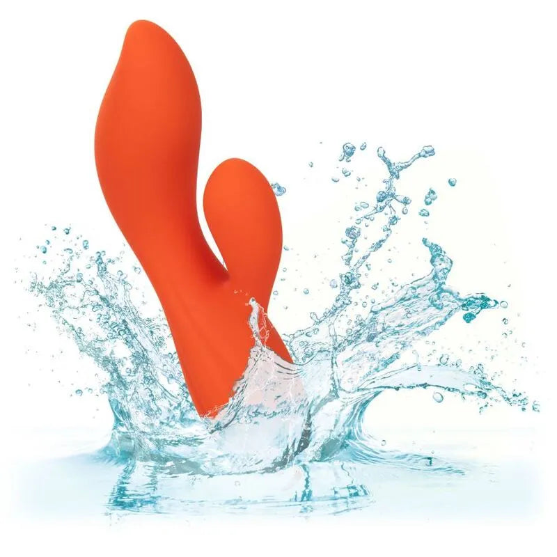 Vibromasseur Silicone Liquide Double Moteur Étanche