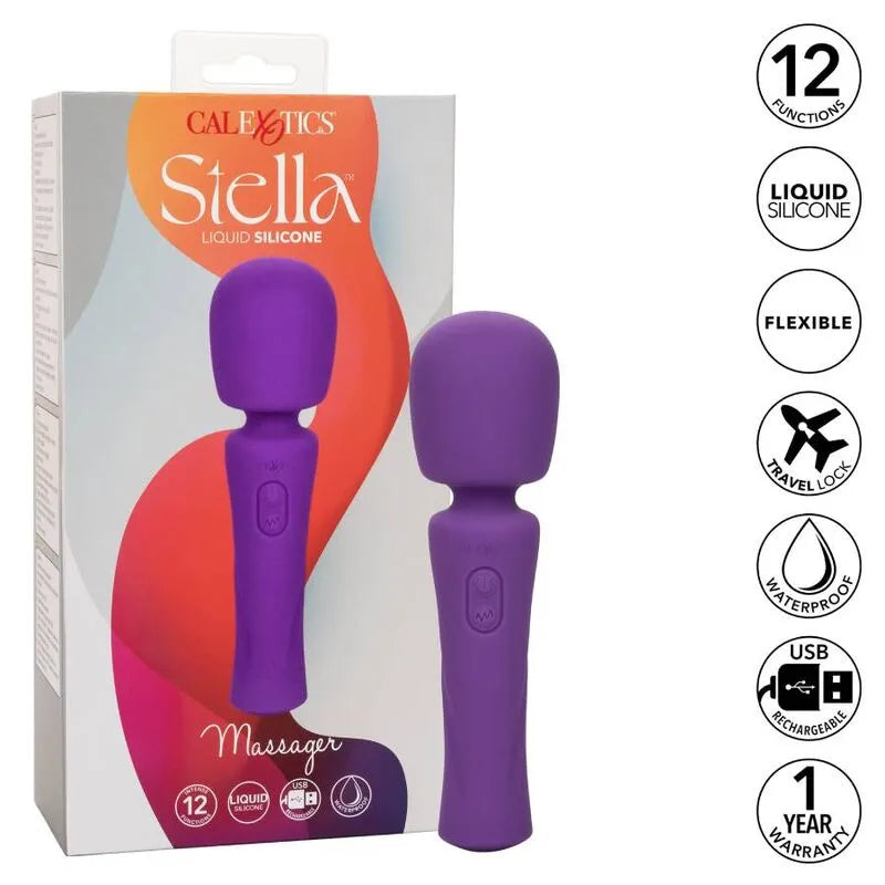 Vibromasseur Silicone Liquide Flexible Haute Puissance
