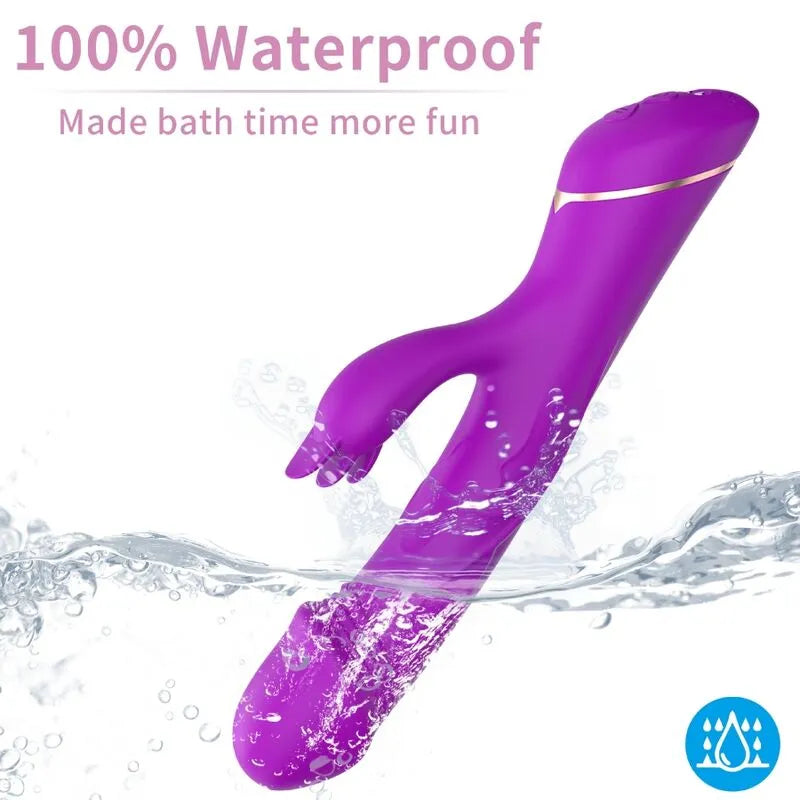 Vibromasseur Silicone Médical Étanche Rechargeable