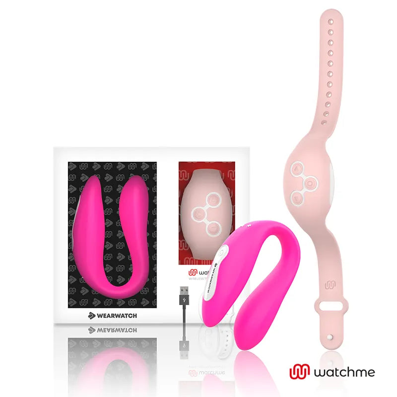 Vibromasseur Silicone Médical Watchme Étanche Couples