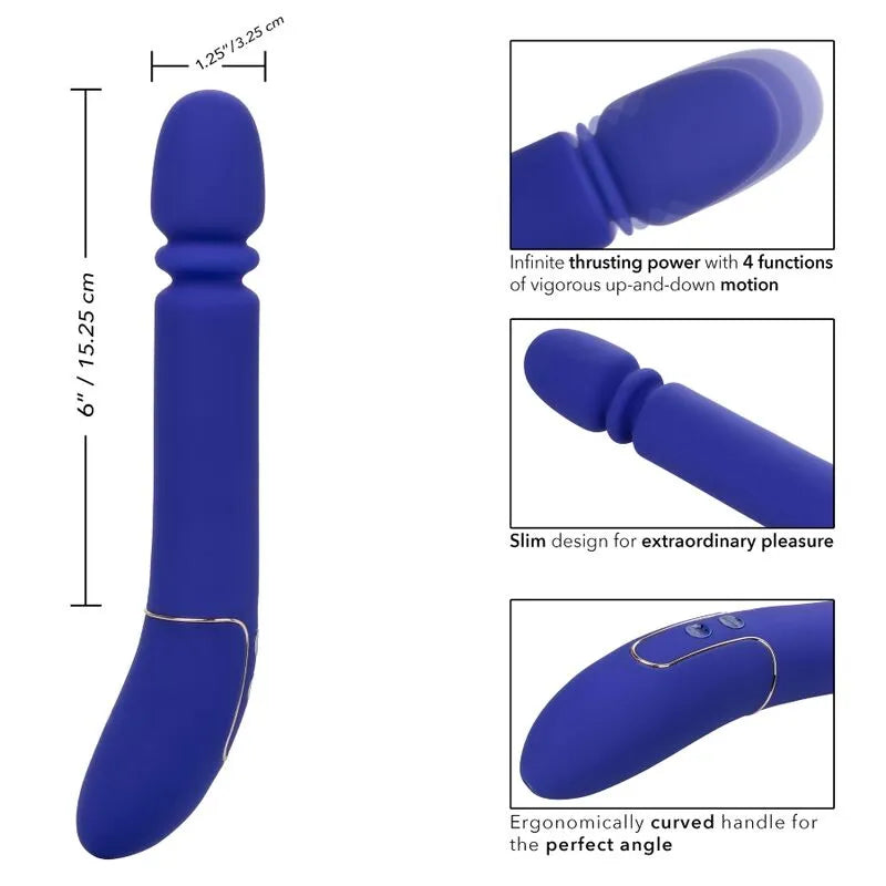 Vibromasseur Silicone Puissant 850 Poussées Par Minute