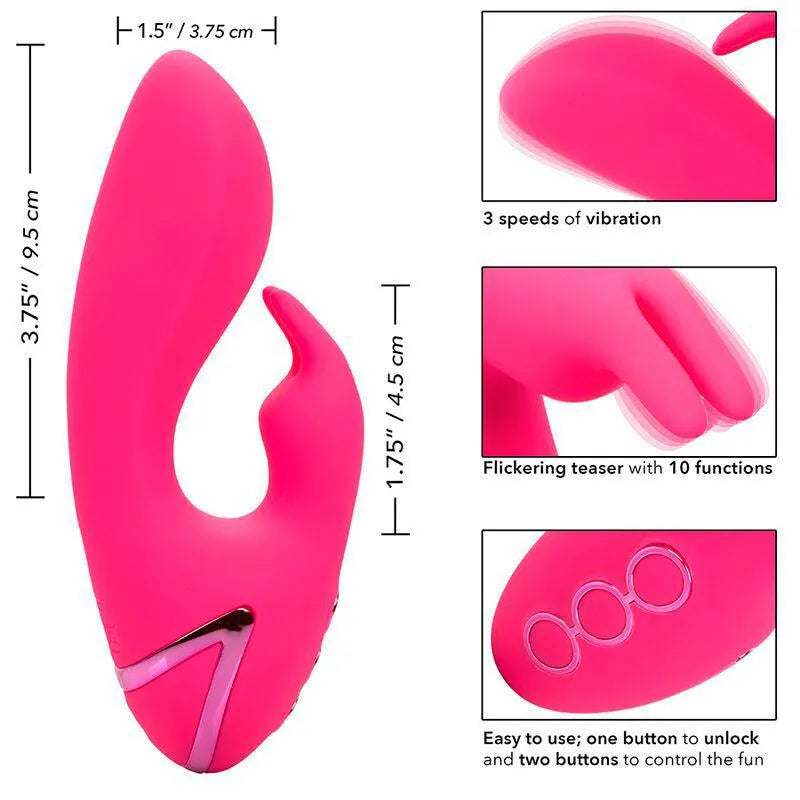 Vibromasseur Silicone Puissant Étanche Rechargeable