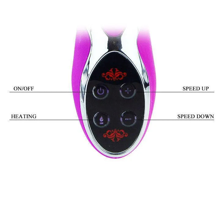 Vibromasseur Silicone Rechargeable Double Moteur