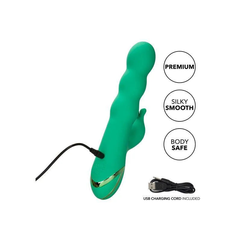 Vibromasseur Silicone Rechargeable Point G Triple Moteur