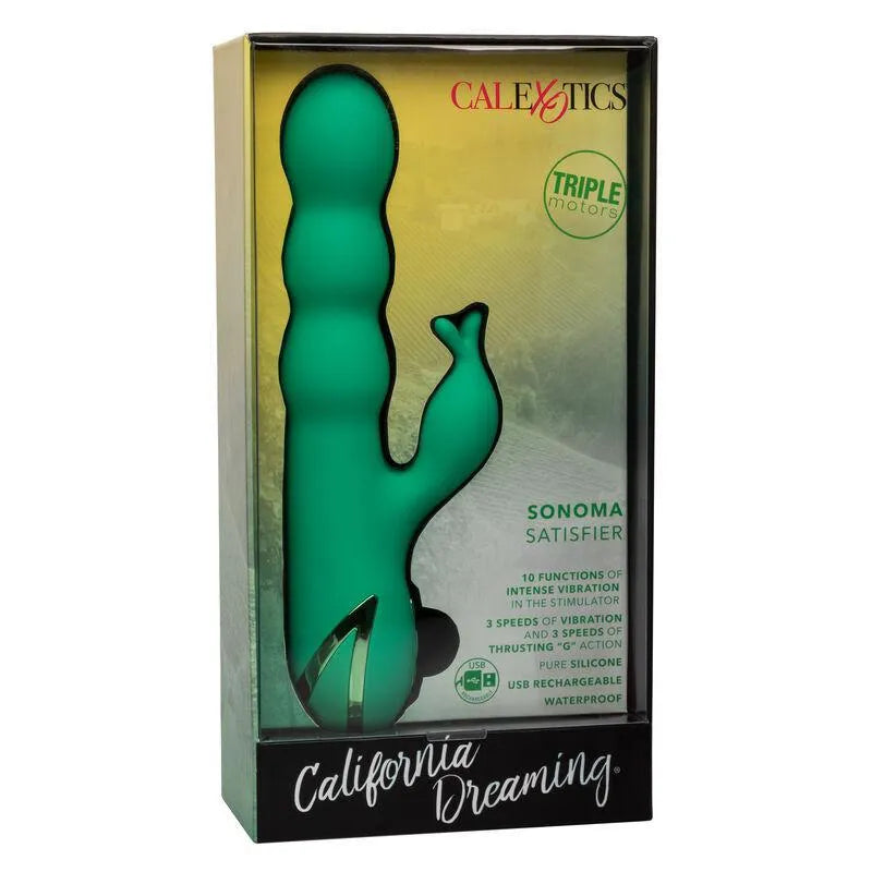 Vibromasseur Silicone Rechargeable Point G Triple Moteur