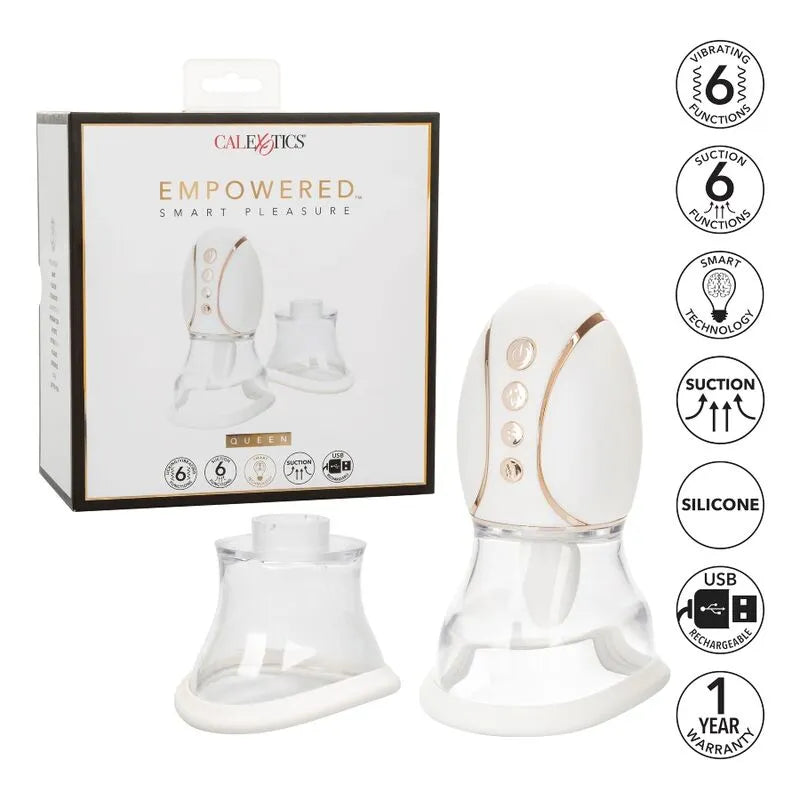 Vibromasseur Silicone Rechargeable À Succion Vibrante