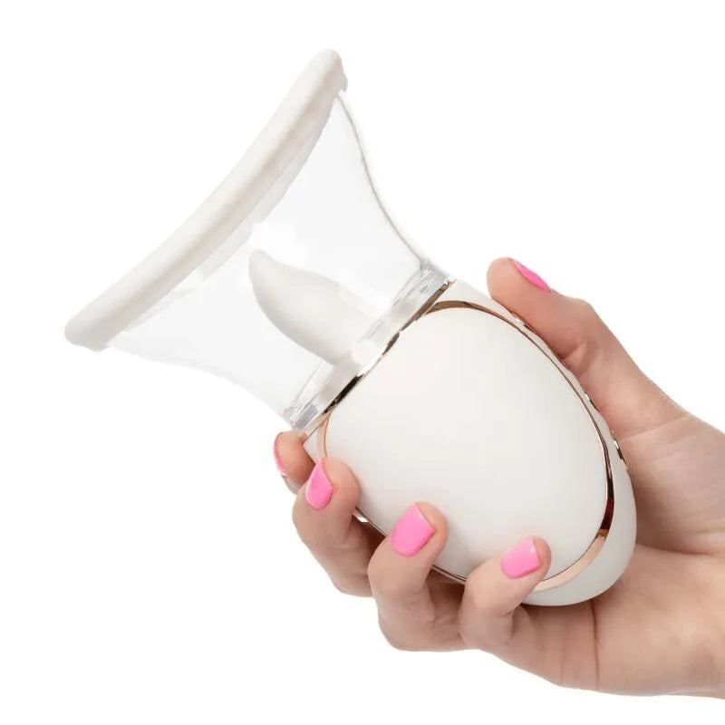 Vibromasseur Silicone Rechargeable À Succion Vibrante