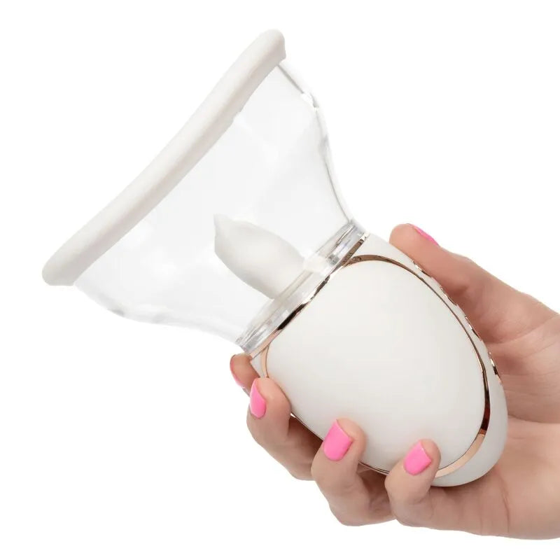 Vibromasseur Silicone Rechargeable À Succion Vibrante