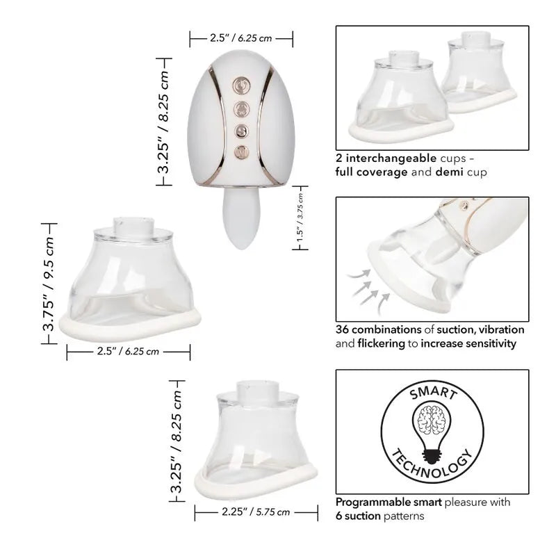Vibromasseur Silicone Rechargeable À Succion Vibrante
