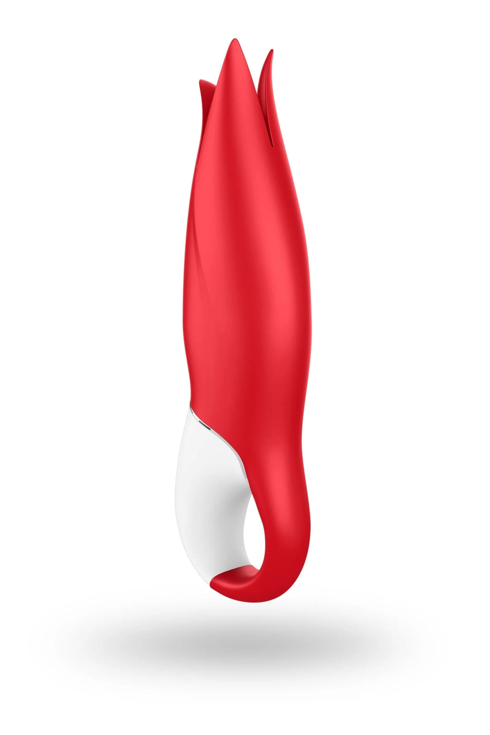 Vibromasseur Silicone Rouge Clitoridien Étanche
