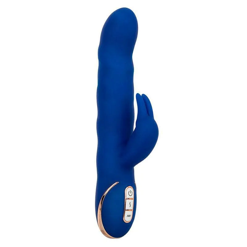 Vibromasseur Silicone Étanche Mouvement Ondulant 30E Anniversaire