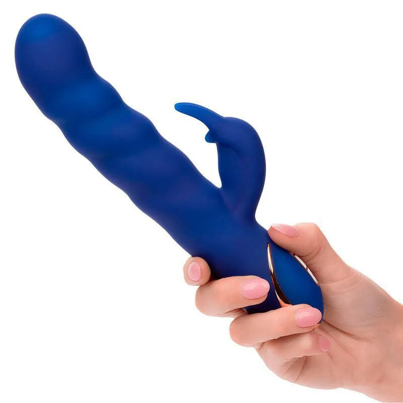 Vibromasseur Silicone Étanche Mouvement Ondulant 30E Anniversaire