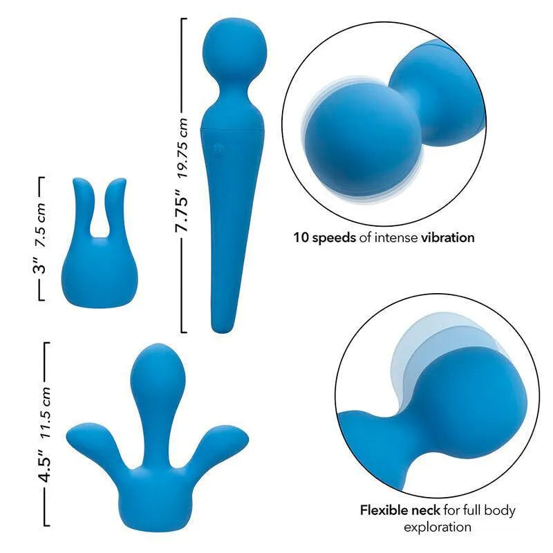 Vibromasseur Silicone Étanche Polyvalent
