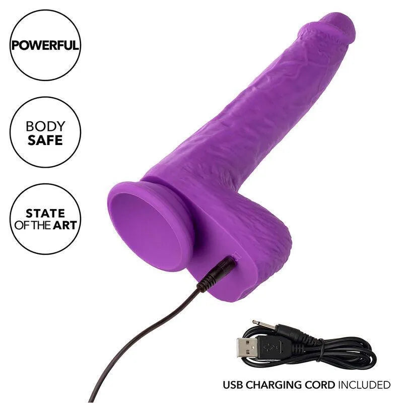 Vibromasseur Silicone Étanche Rechargeable