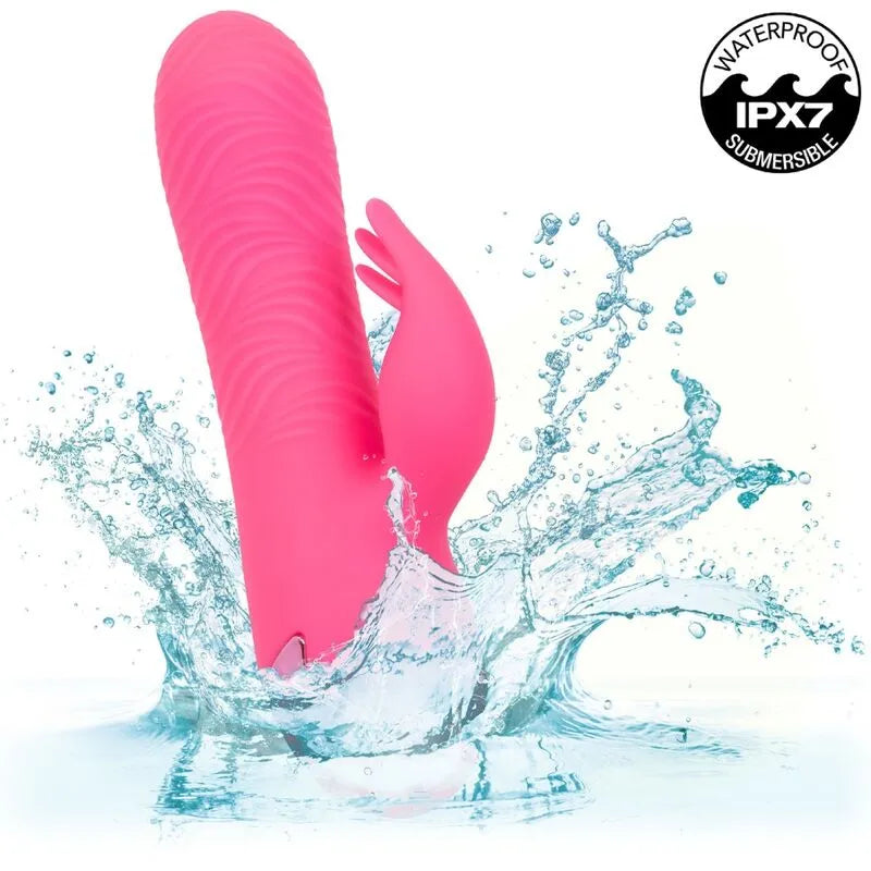 Vibromasseur Silicone Étanche Rechargeable Avec Rotation Et Vibration