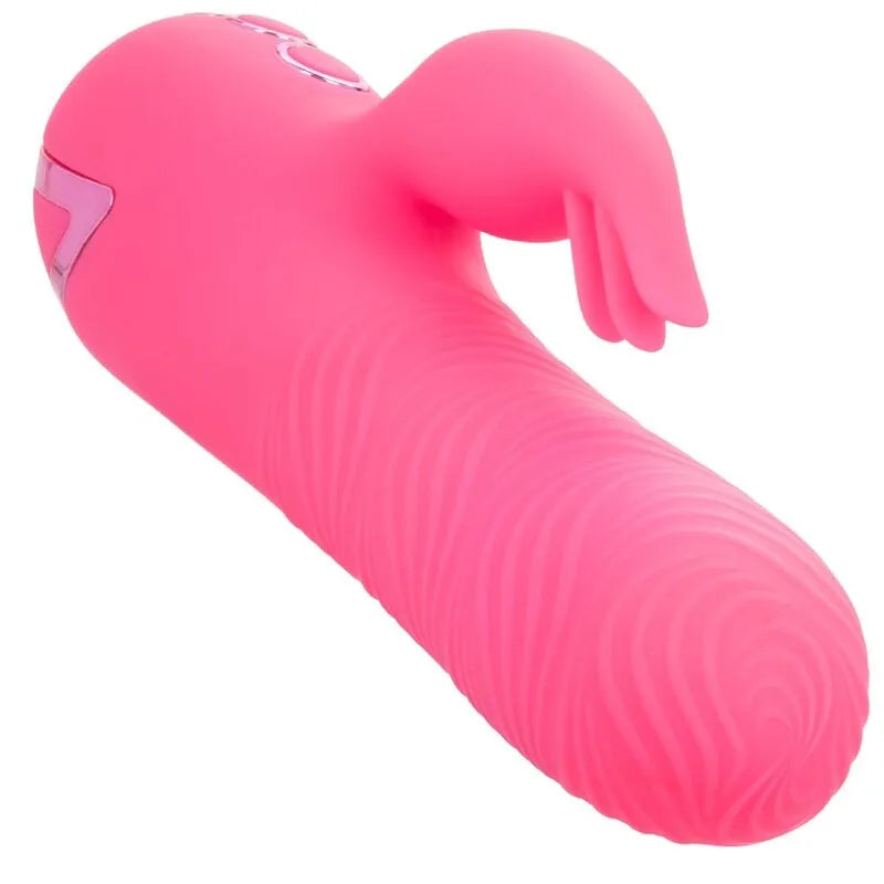 Vibromasseur Silicone Étanche Rechargeable Avec Rotation Et Vibration