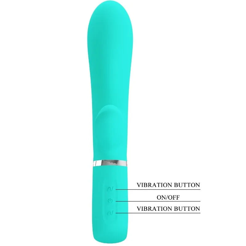 Vibromasseur Silicone Violet 7 Fonctions