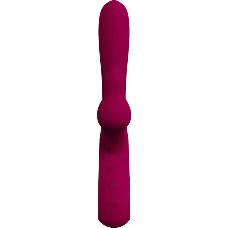 Vibromasseur Silicone Violet Langue Mobile