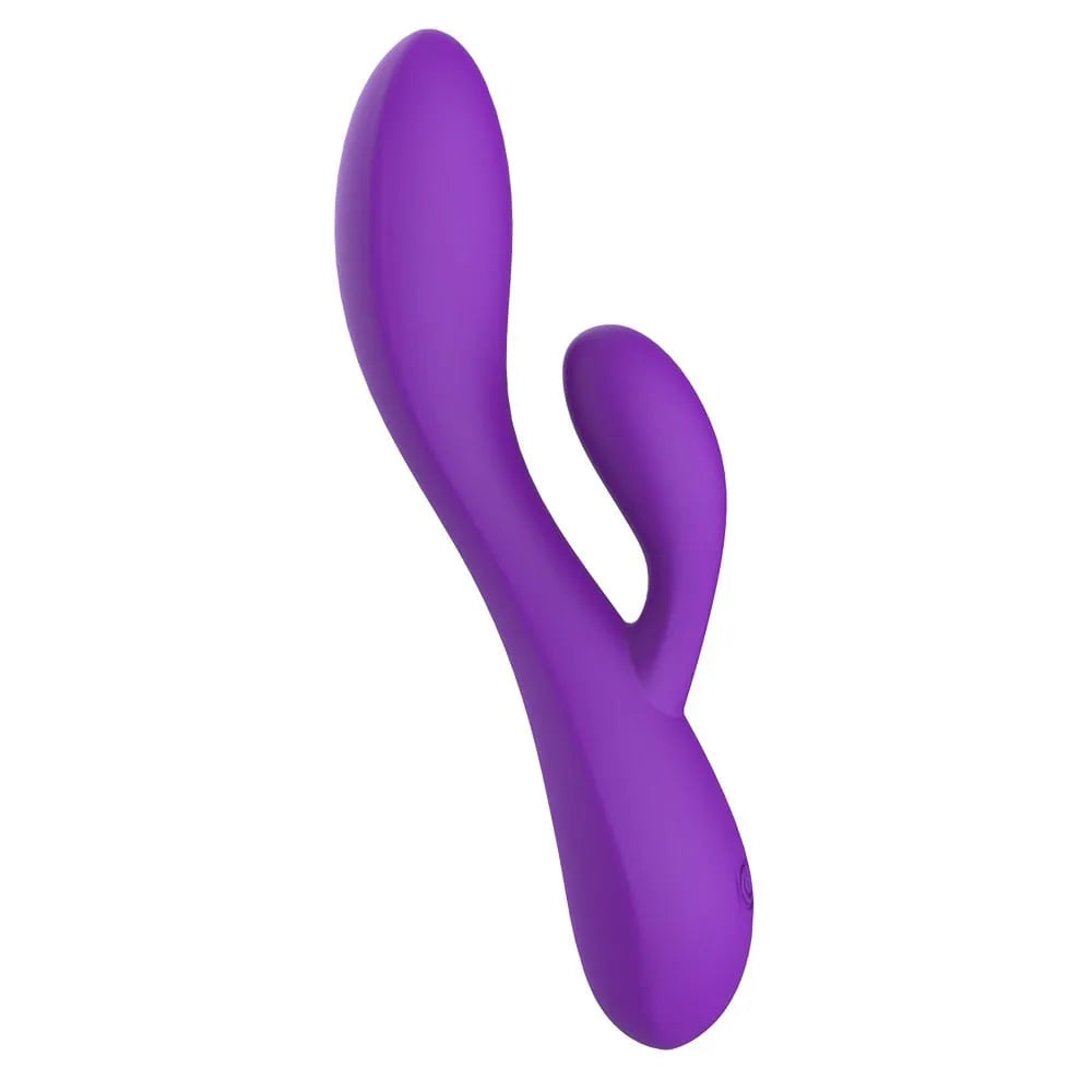 Vibromasseur Silicone Violet Étanche 10 Modes