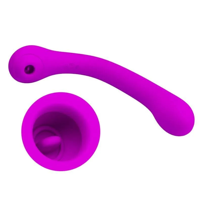 Vibromasseur Suceur Clitoridien Flexible Silicone