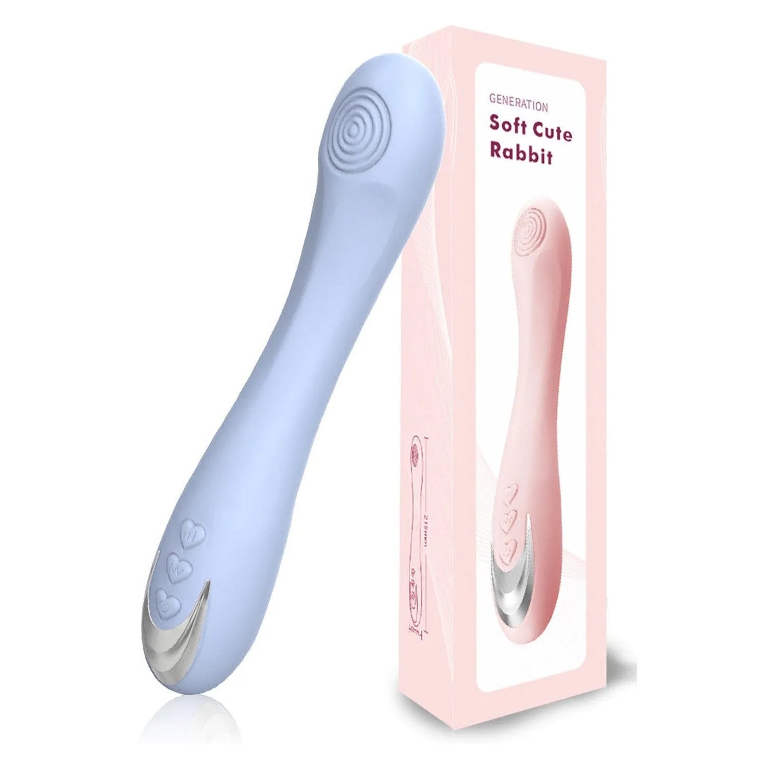 Vibromasseur Étanche Silicone 10 Modes Silencieux
