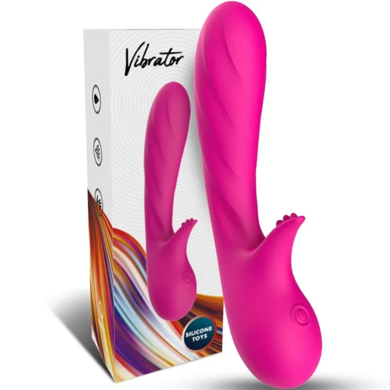 Vibromasseur Étanche Silicone Médical Stimulation Point G