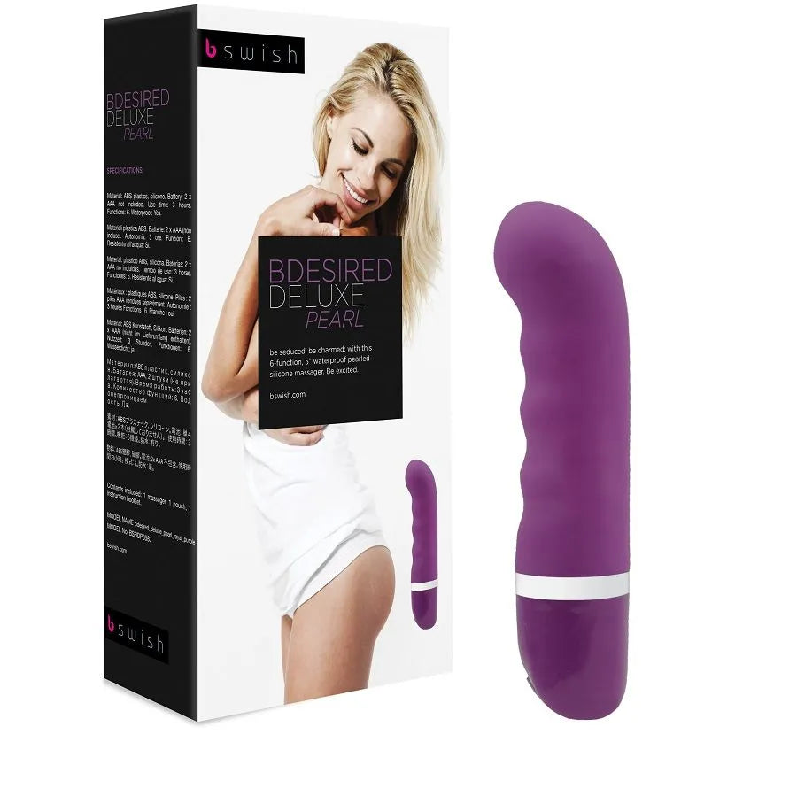 Vibromasseur Étanche Silicone Pour Plaisir Érogène