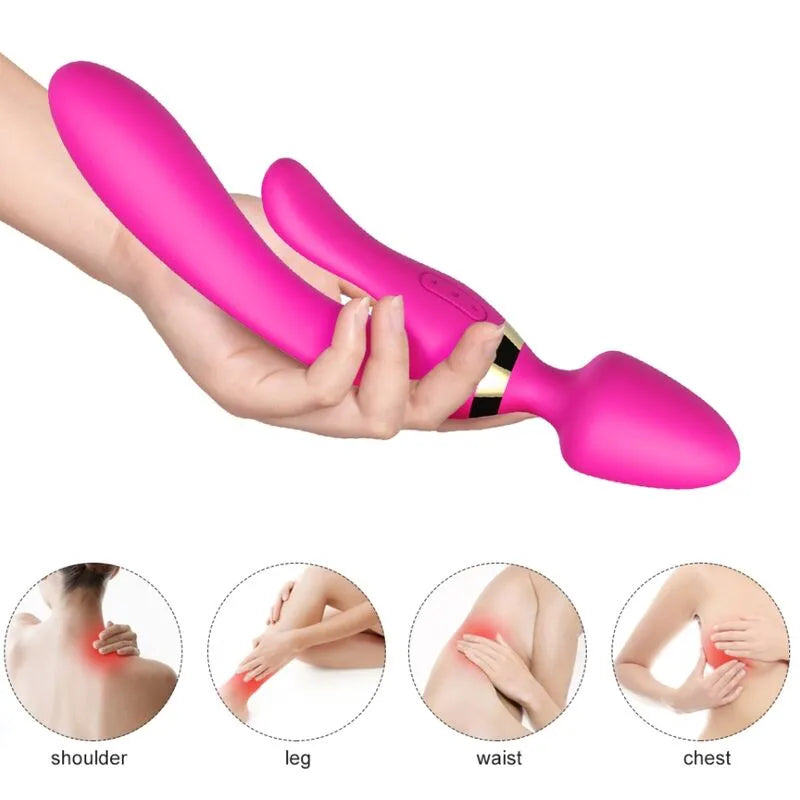 Vibromasseur Étanche Silicone Recharge Usb Couples