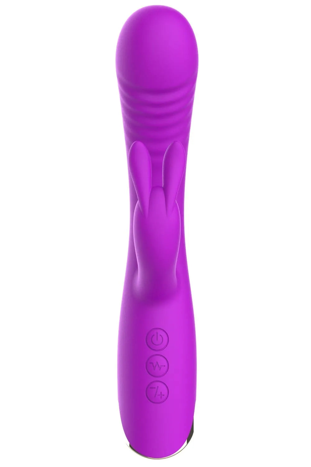 Vibromasseur Violet Triple Stimulation Waterproof Silicone