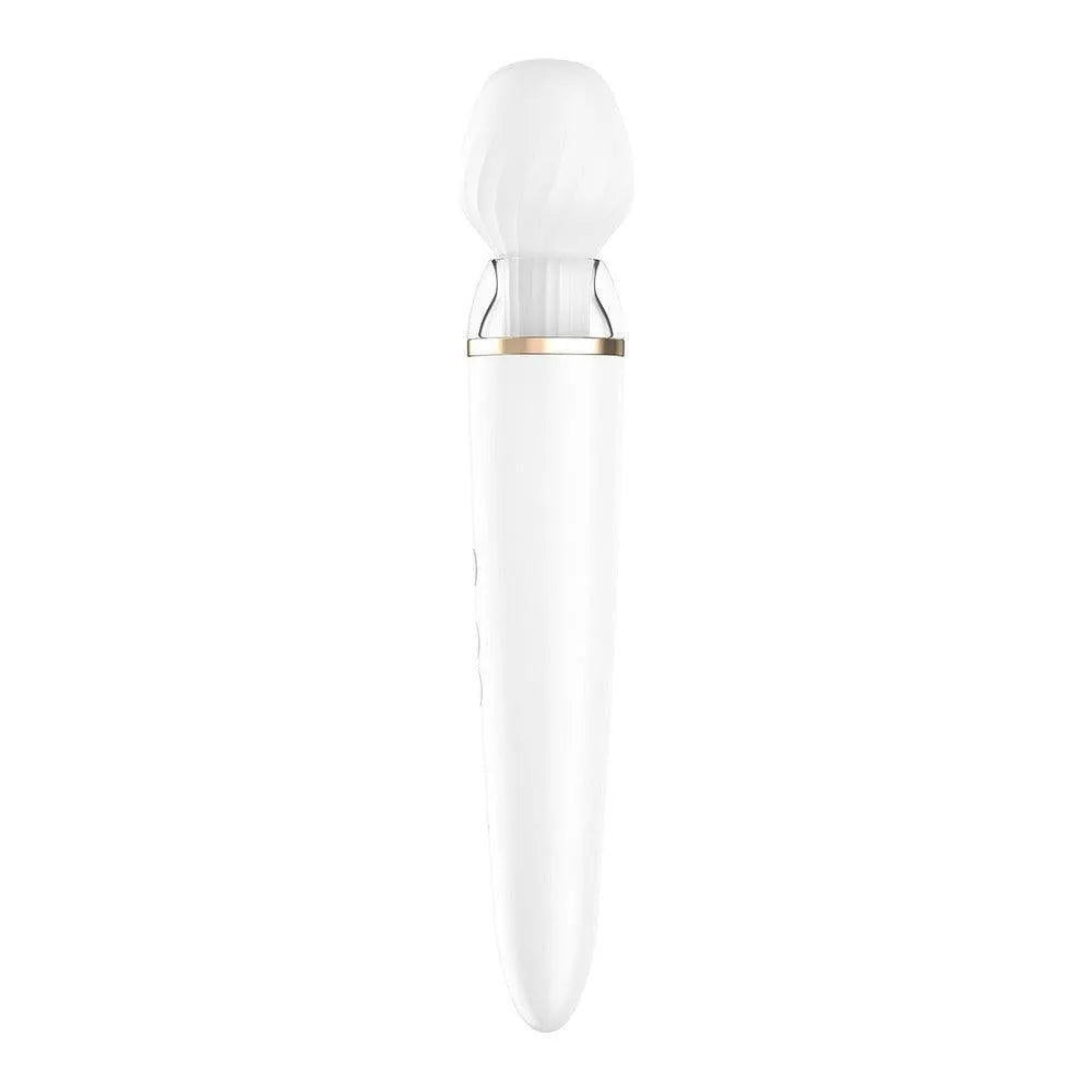Vibromasseur Wand Silicone Interchangeable Étanche
