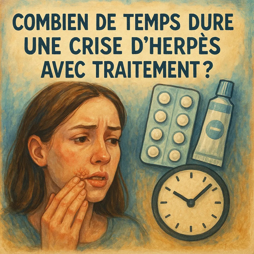 Combien De Temps Dure Une Crise D'Herpes Avec Traitement ?