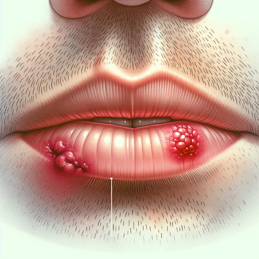 Comment Apparait Un Bouton De Fievre ?